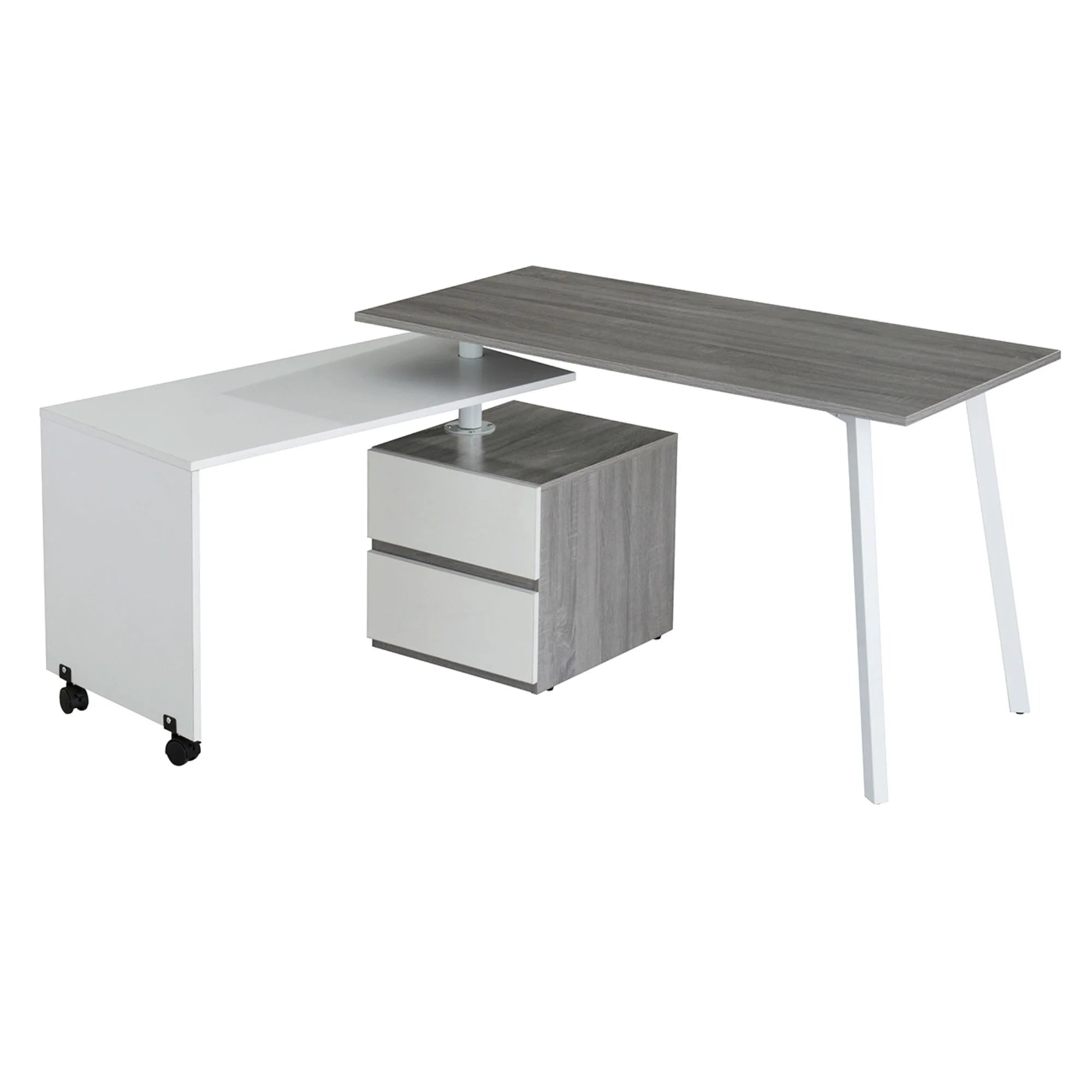 Teen Office Desk with Drawers